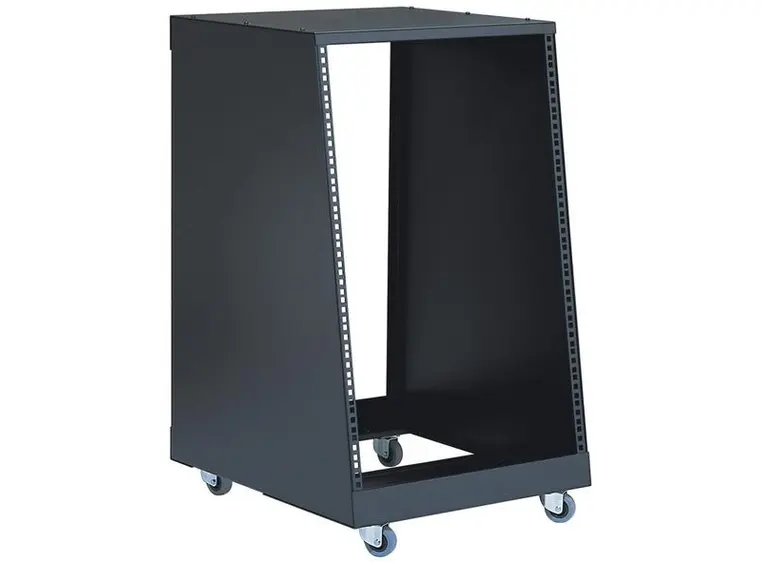 K&M 48260 Rack 16U, Sort 16 enheter 